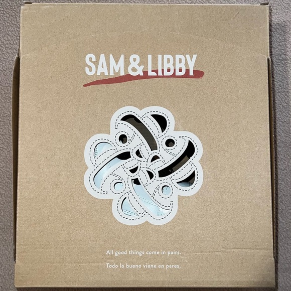 Sam & Libby Samantha Combat Boots White - Picture 8 of 8